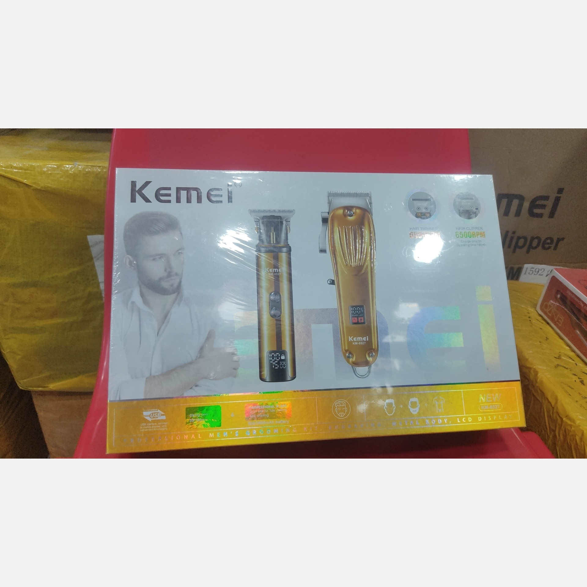 ست ماشین اصلاح کیمی اصلی و اورجینال 8527