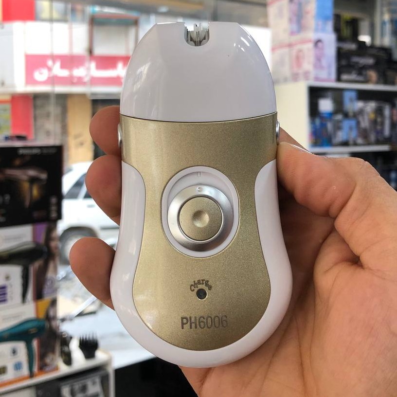موکن شارژی چهار کاره فیلیپس مدل PH 6006 اصلاح صورت زیر بازو و گردن زیر بغل ران و خطوط بیکینی