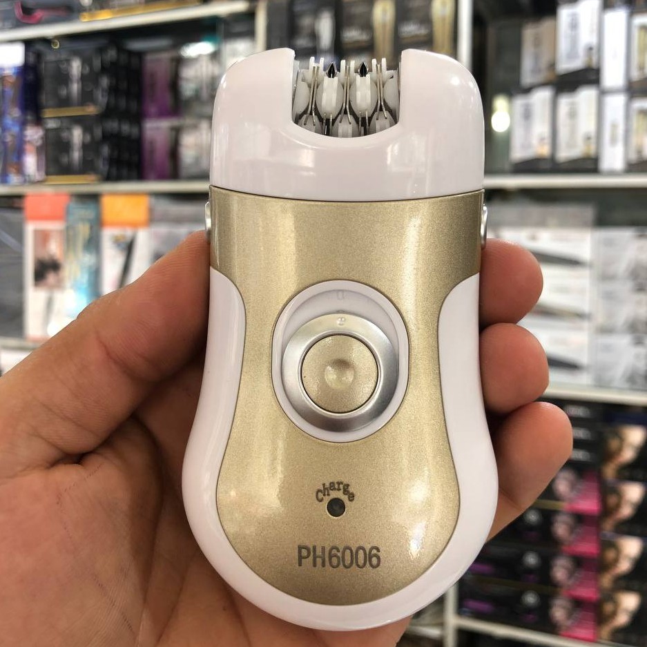 موکن شارژی چهار کاره فیلیپسمدل PH 6006اصلاح صورت زیر بازو و گردن زیر بغل ران و خطوط بیکینی کیفیت عالی و مناسب