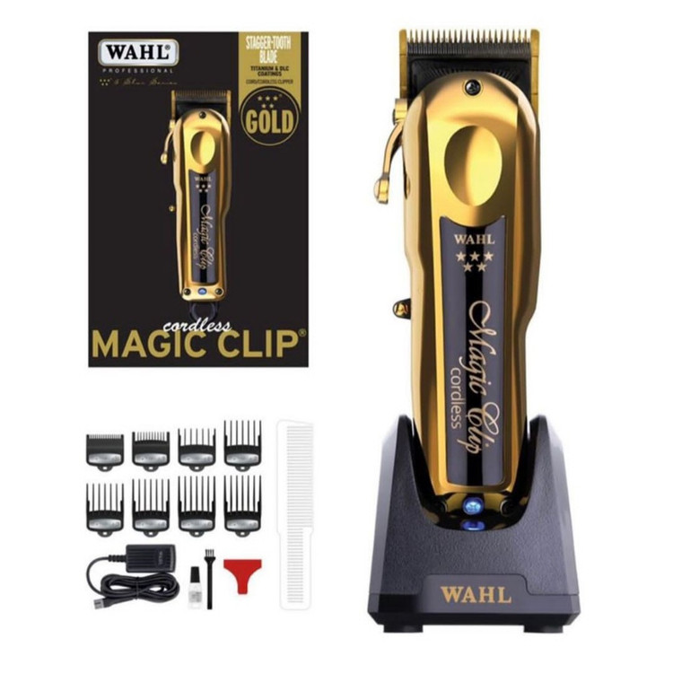 ماشین اصلاح وال-مجیک کلیپ کردلس گلد Magic Clip Cordless Gold ویژگی محصول دارای فناوری تیغه کرانچ