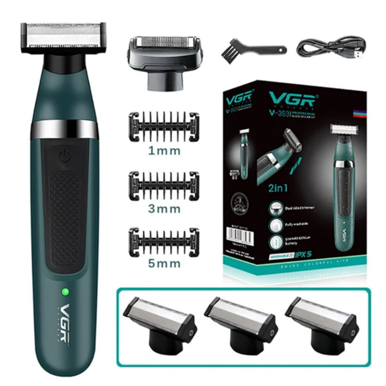 ژیلت برقی ( بادی گروم ) شارژی و برقی مدل VGR393 توجه این مدل اصلی و های پایین تر کاملا فیک می باشد