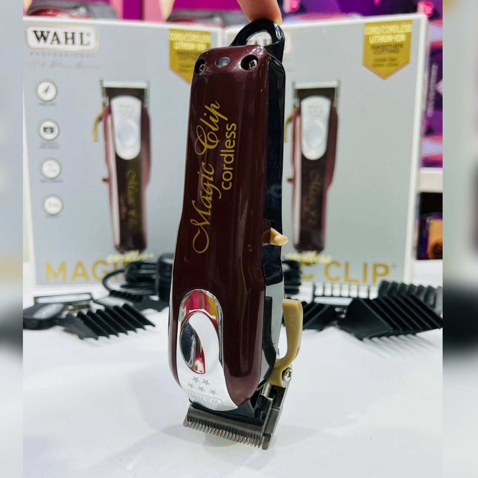 ماشین اصلاح وال مدل مجیک کلیپ کرد و کردلس(برقی و شارژی)