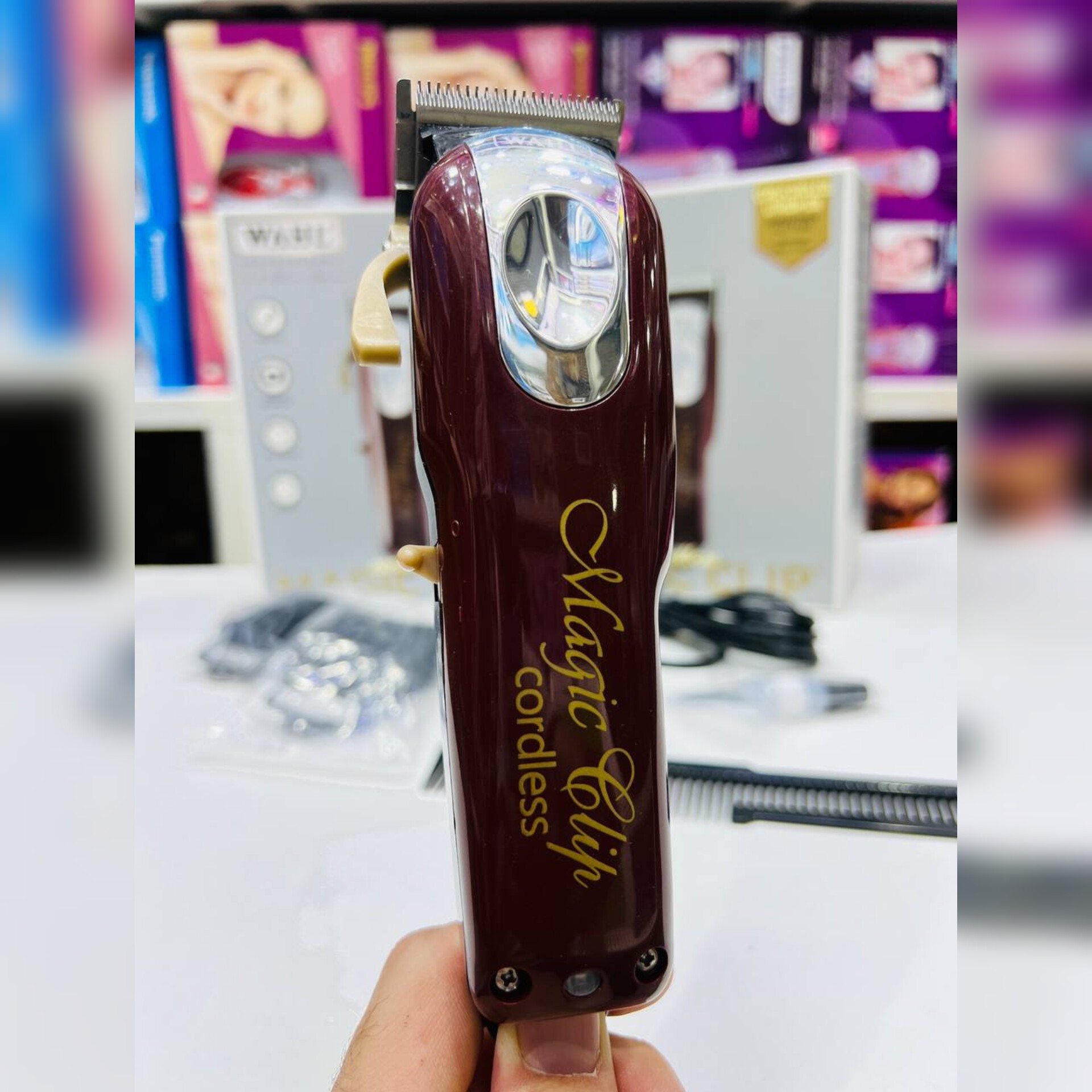 ماشین اصلاح وال مدل مجیک کلیپ کرد و کردلس(برقی و شارژی)
