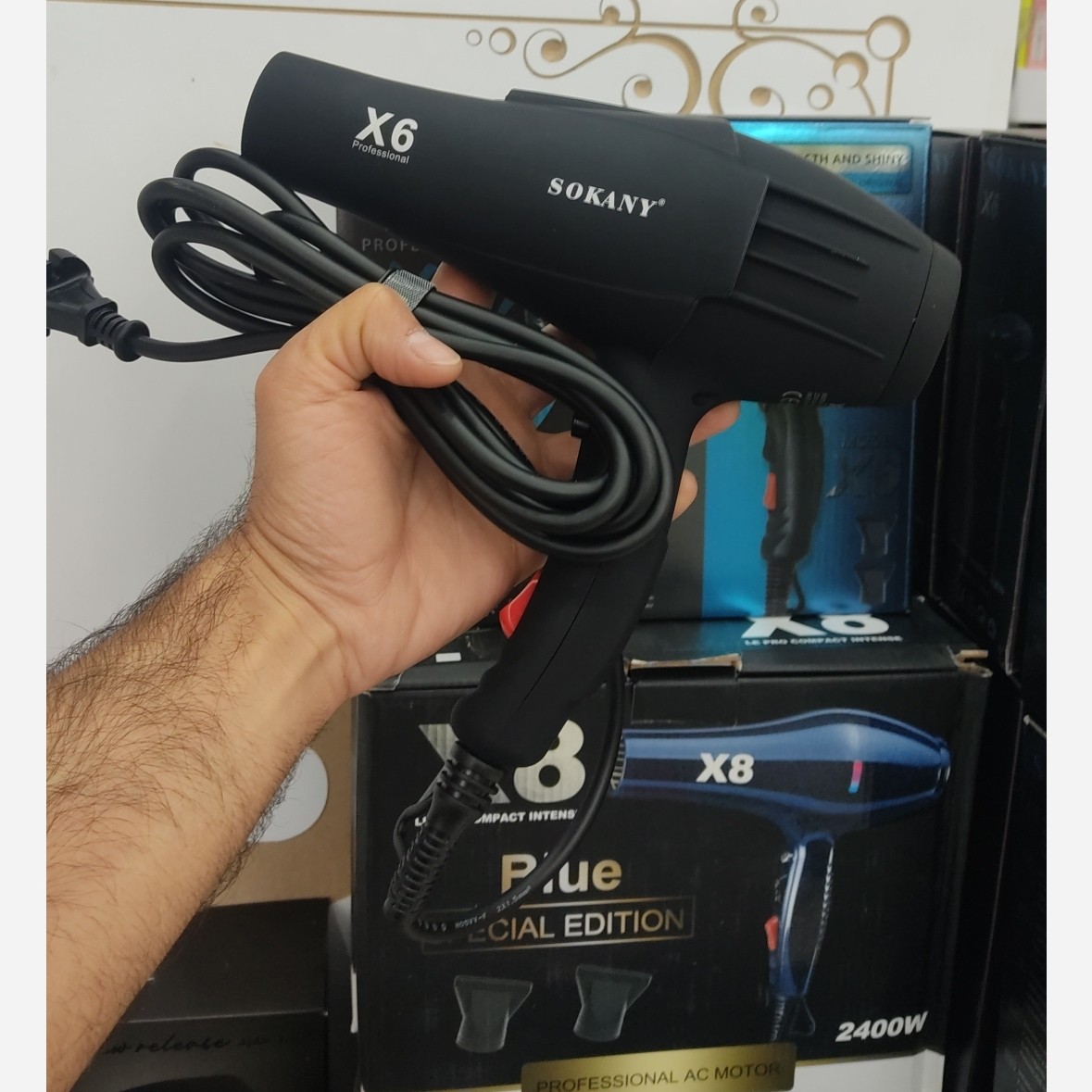 سشوار صد در صد اورجینال سوکانی ژاپن x6