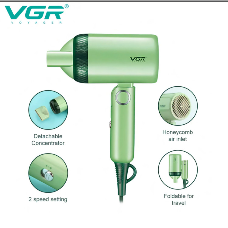 سشوار مسافرتی وی جی آر V-421