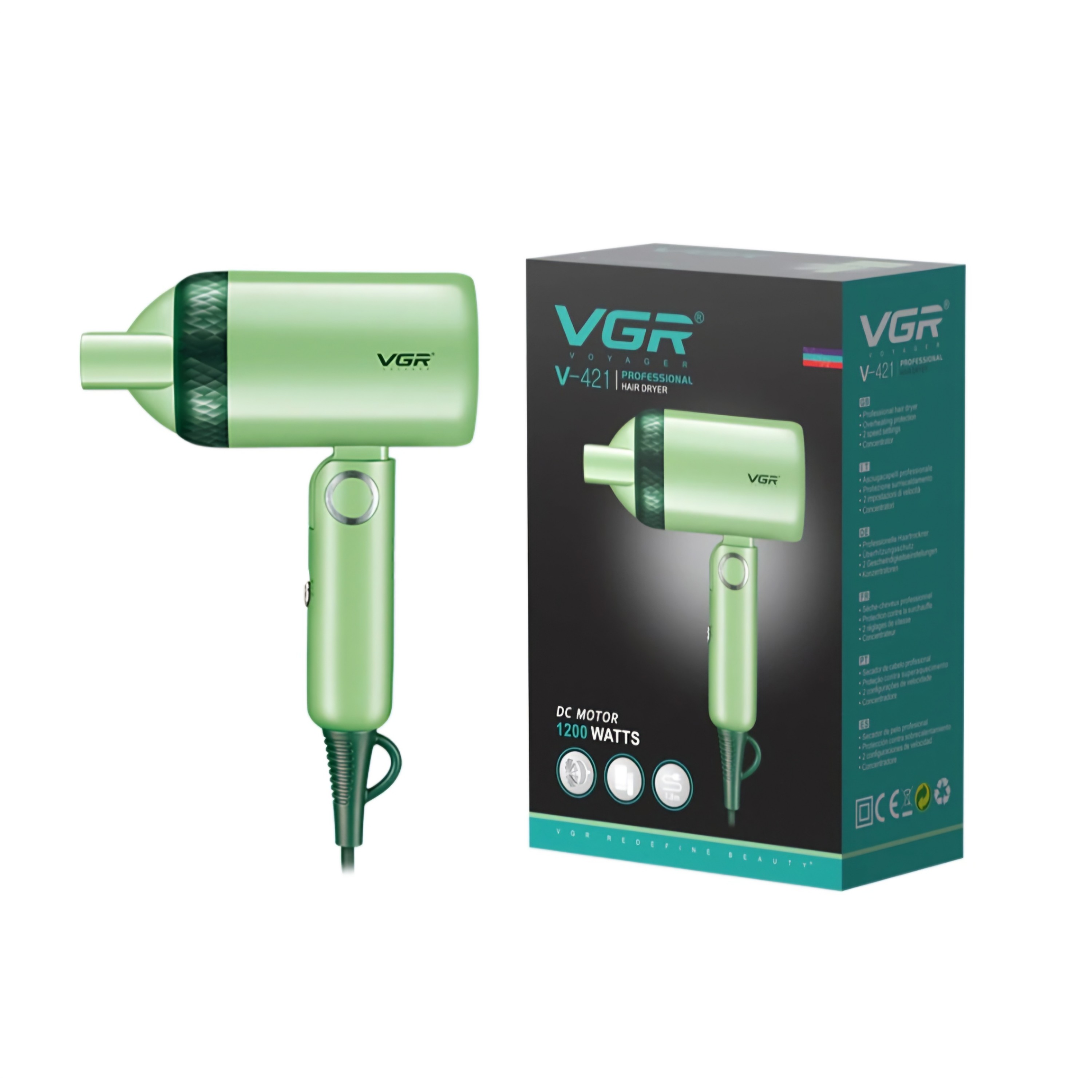 سشوار مسافرتی وی جی آر V-421