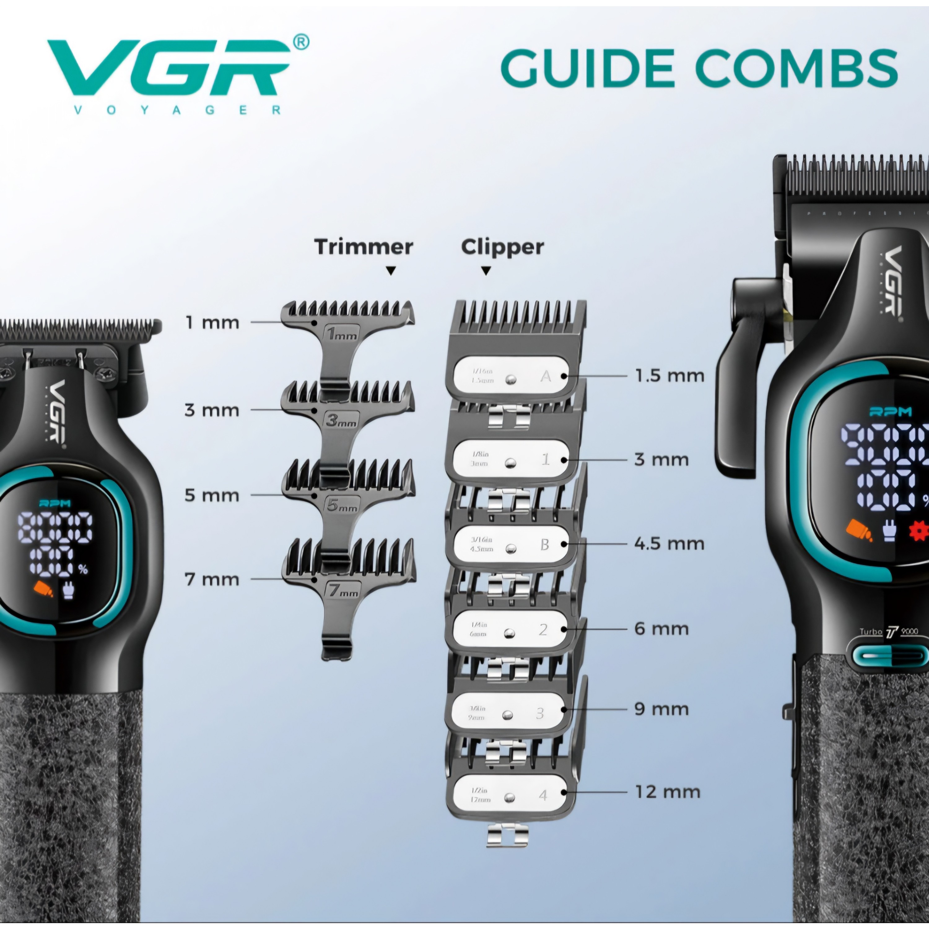 ست سه عدد اصلاح وی جی آر V-886 S3