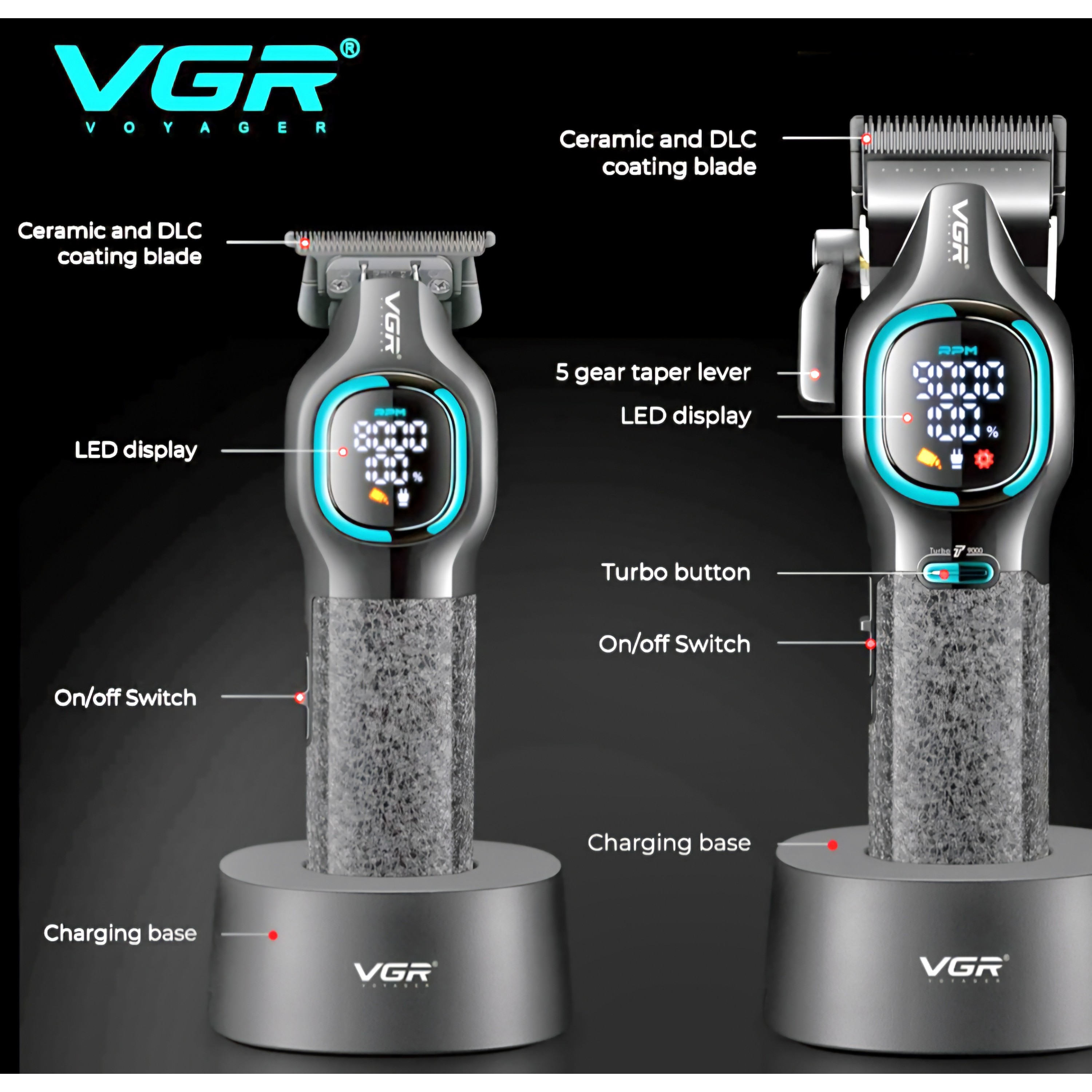 ست سه عدد اصلاح وی جی آر V-886 S3