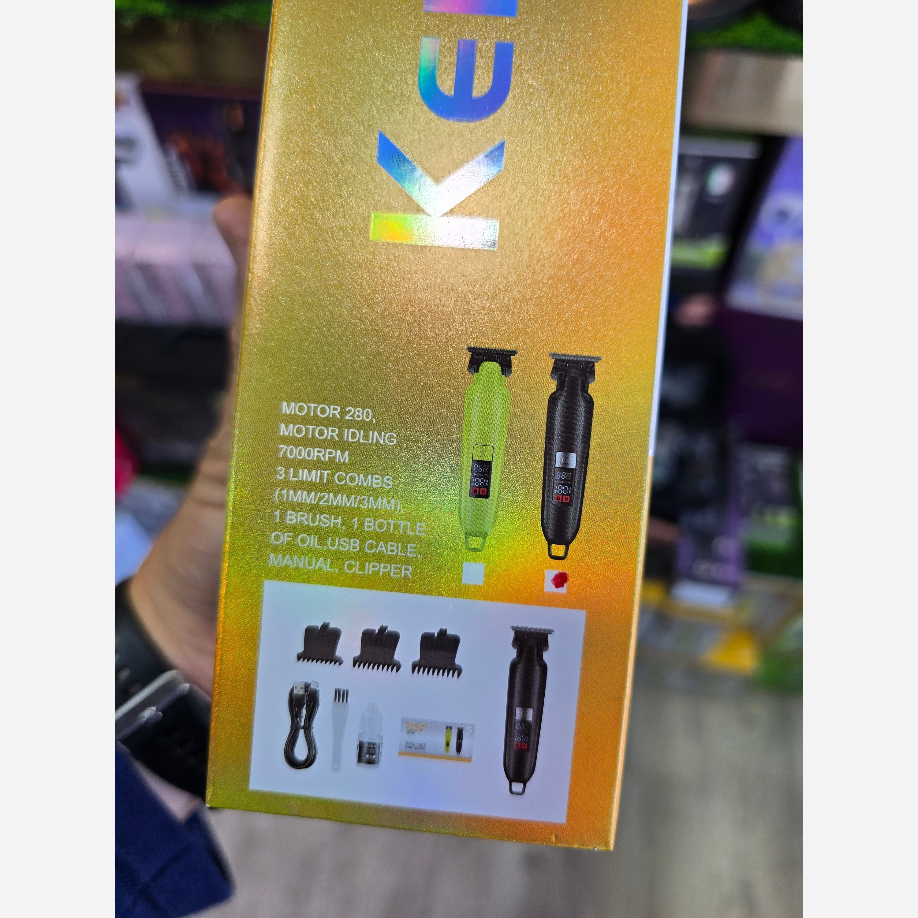 خط زن صفر زن کیمی KM-2284
