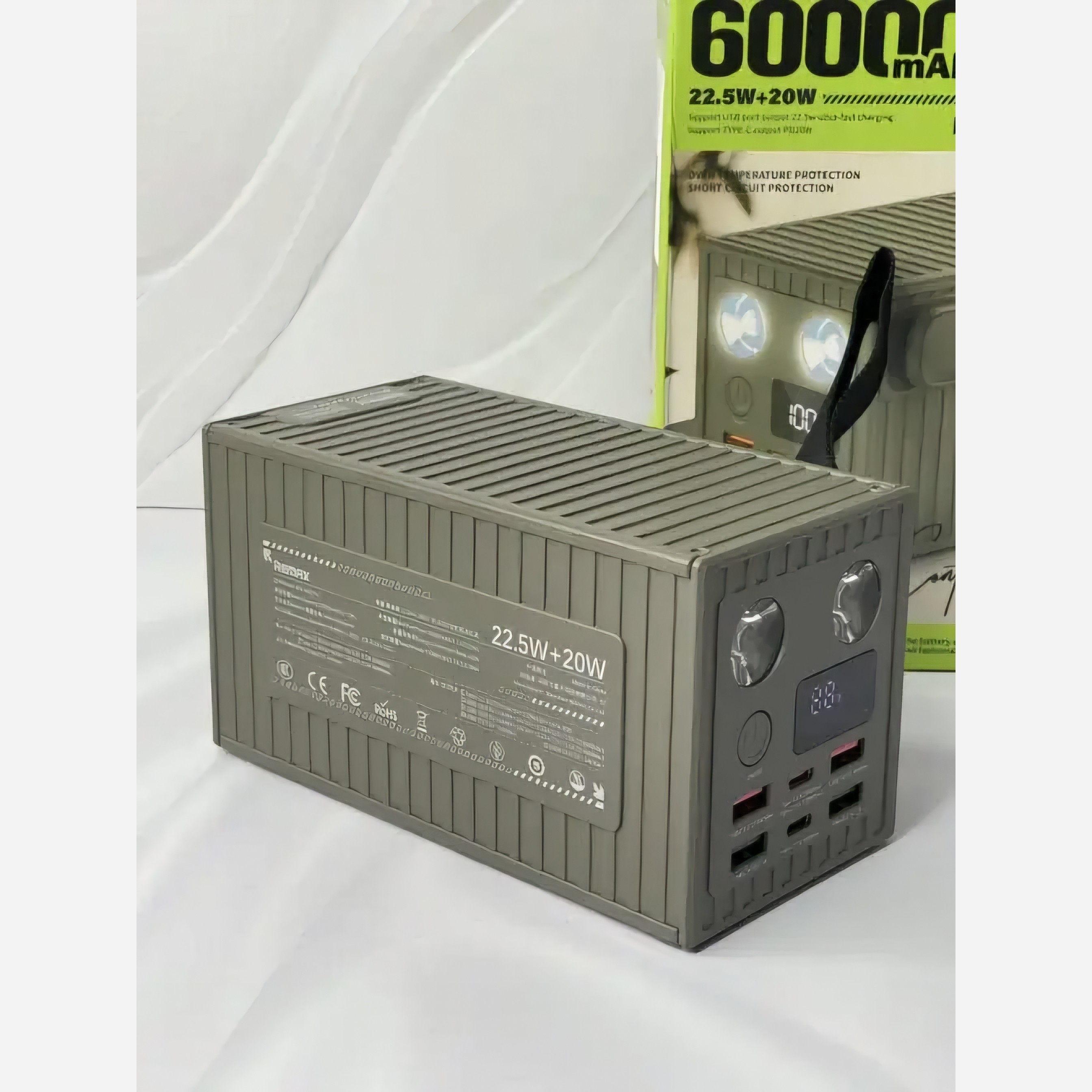 پاوربانک60000 ریمکس RPP-609pro
