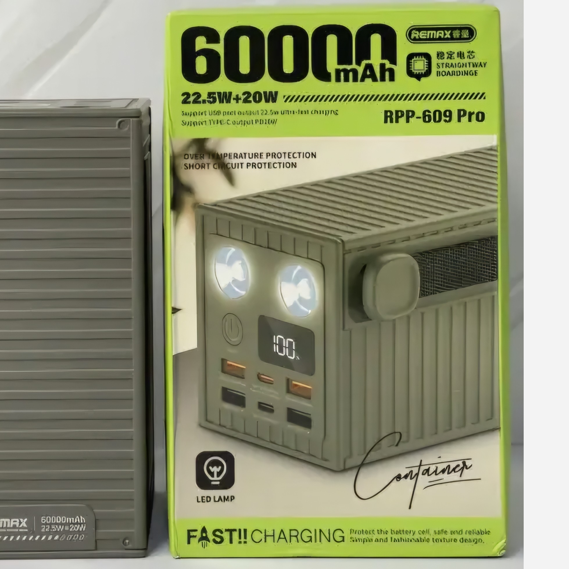 پاوربانک60000 ریمکس RPP-609pro