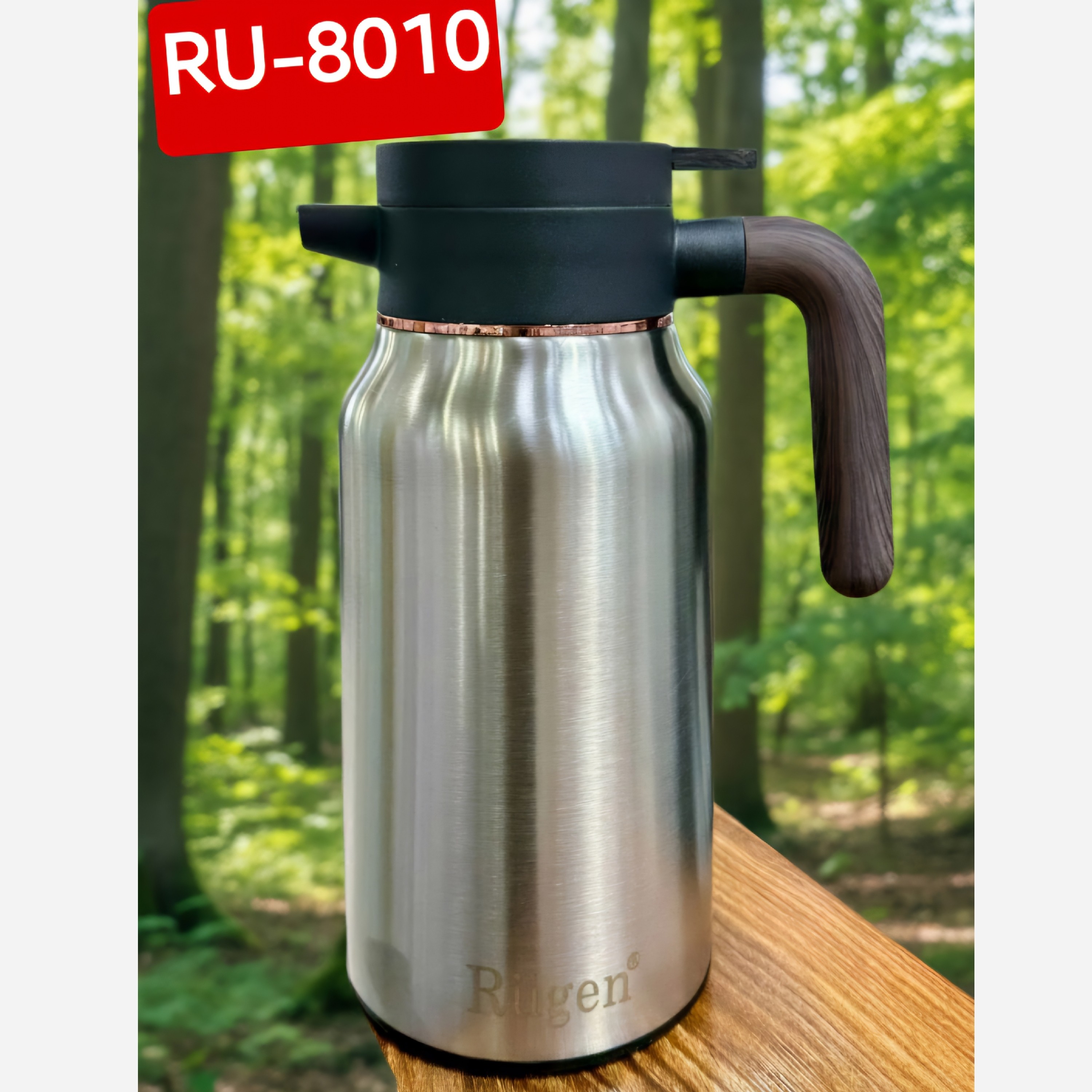 فلاکس 2 لیتری داخل استیل روگنRU-8010-8020