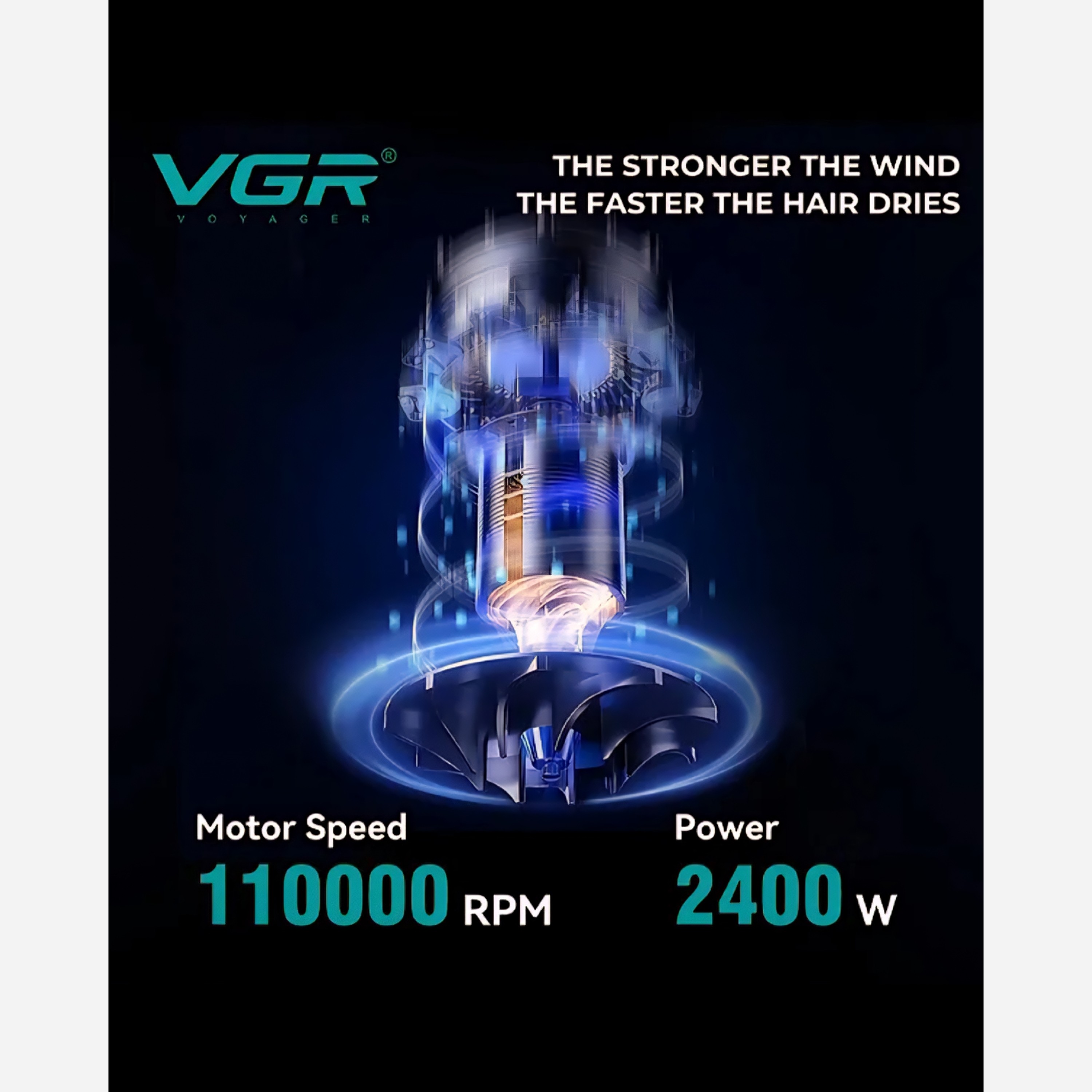 سشوار حرفه ای وی جی آرV-469