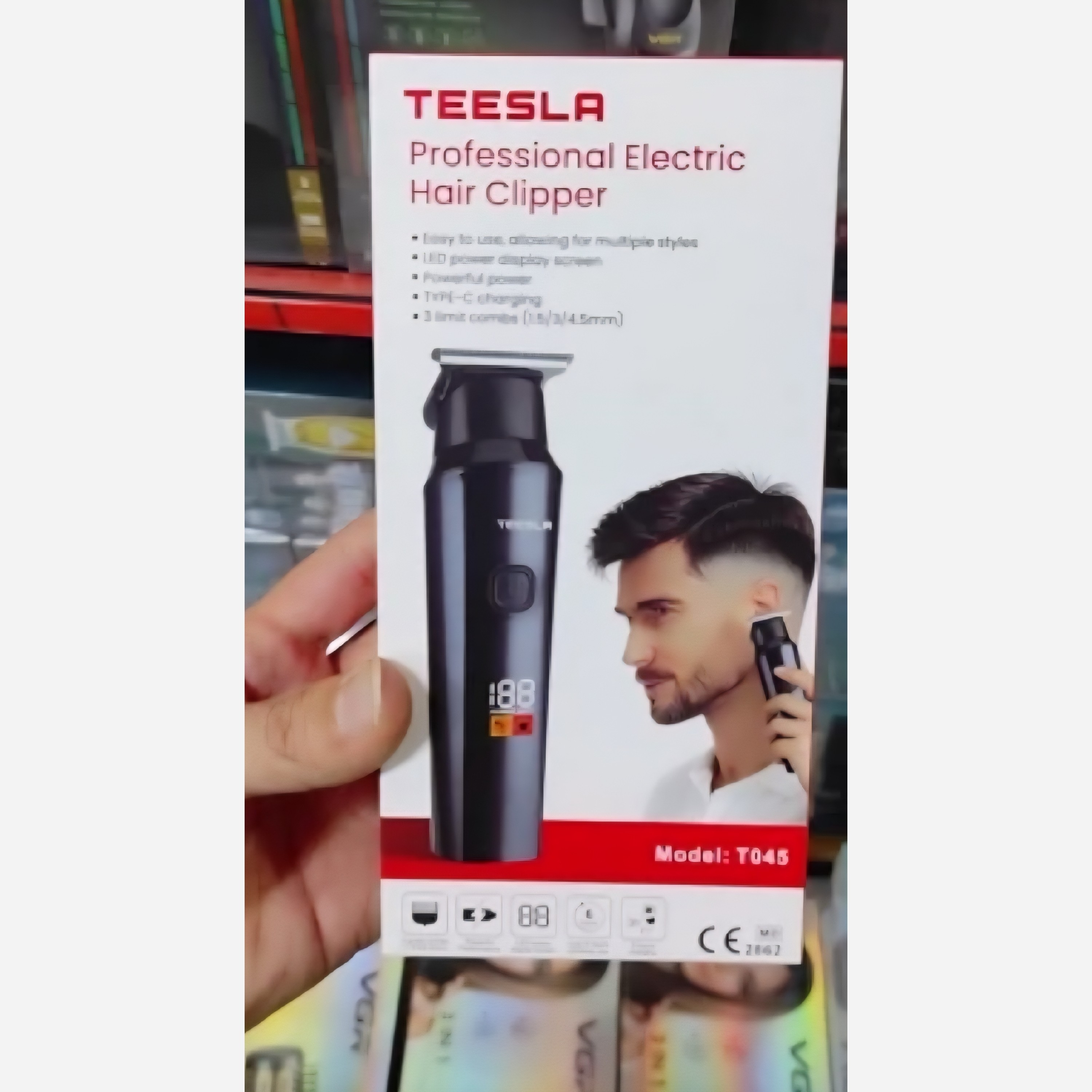 ماشین اصلاح خط زن صفر زن تسلا T045