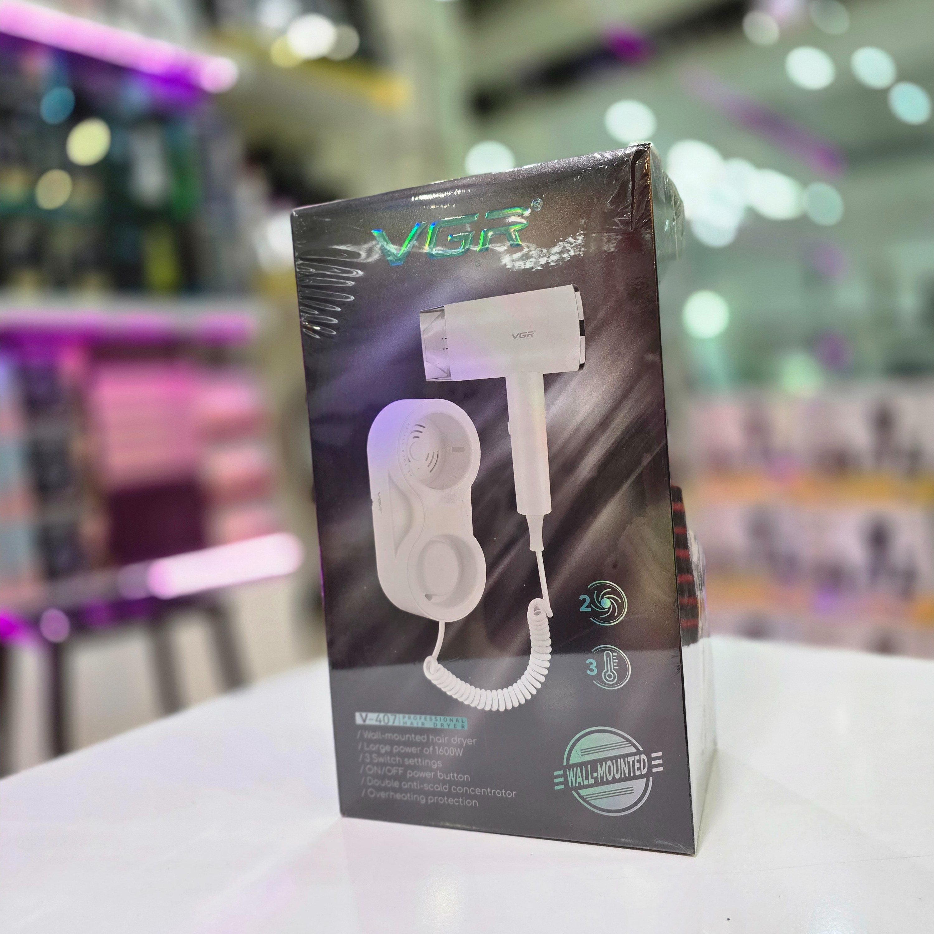 سشوار هتلی وی جی آر V-407