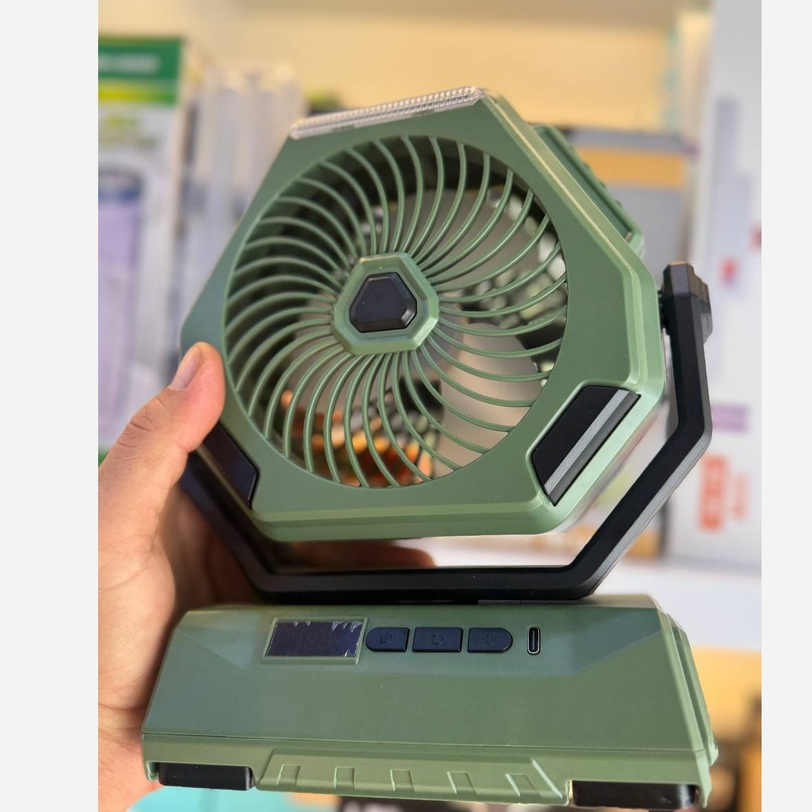 پنکه رومیزی مدل Outdoor Fan LED