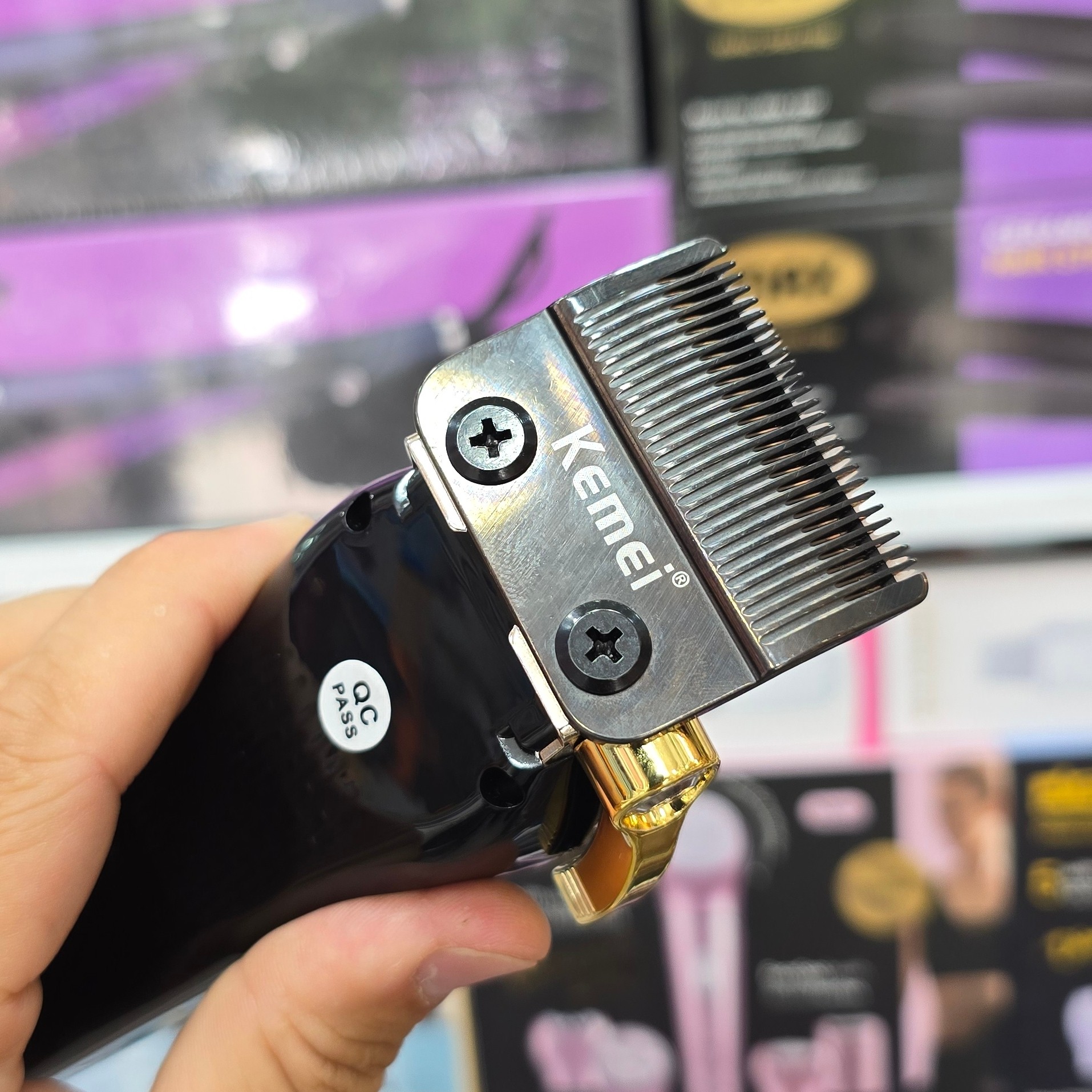 ماشین اصلاح سرو صورت کیمیKM-1450