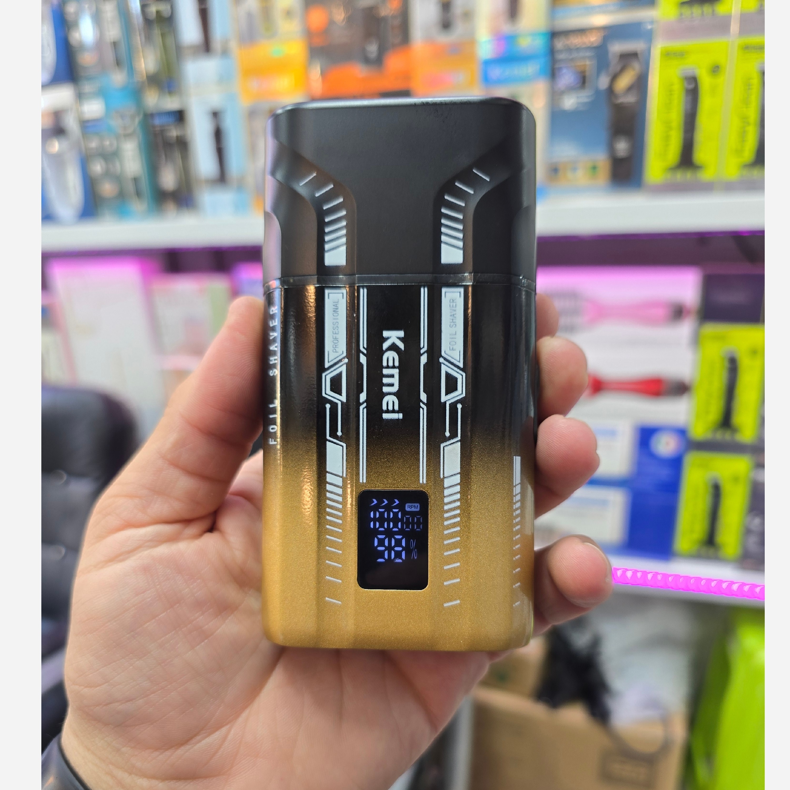 ماشین اصلاح و شیور صورت کیمیKM-T418