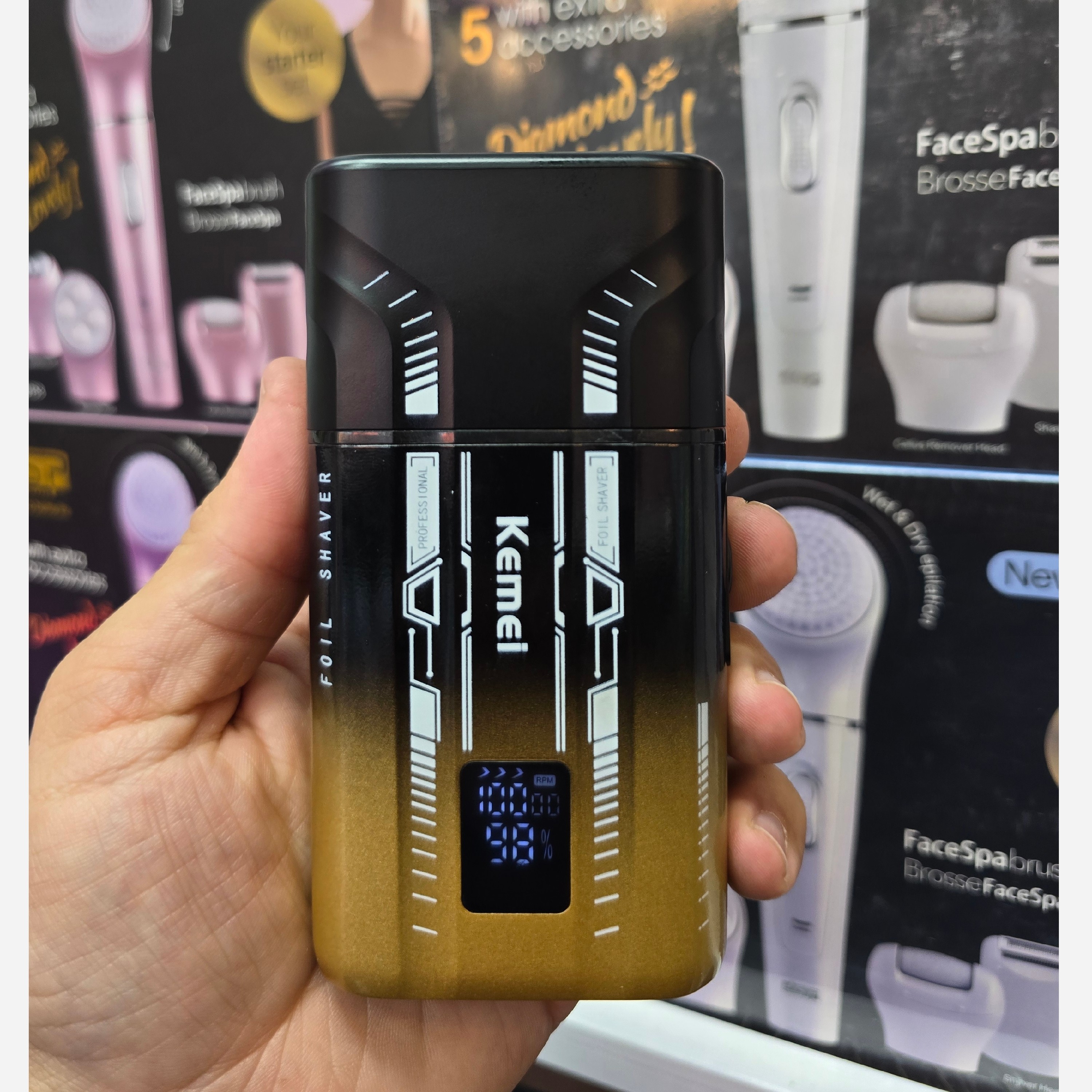 ماشین اصلاح و شیور صورت کیمیKM-T418