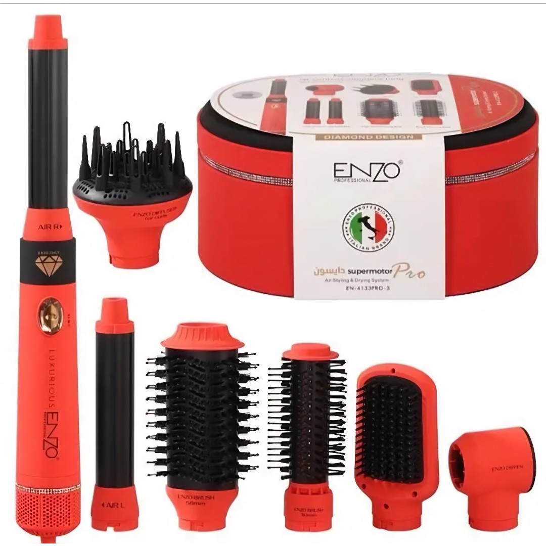 سشوار برس دار و حالت دهنده انزوEN-4133PRO