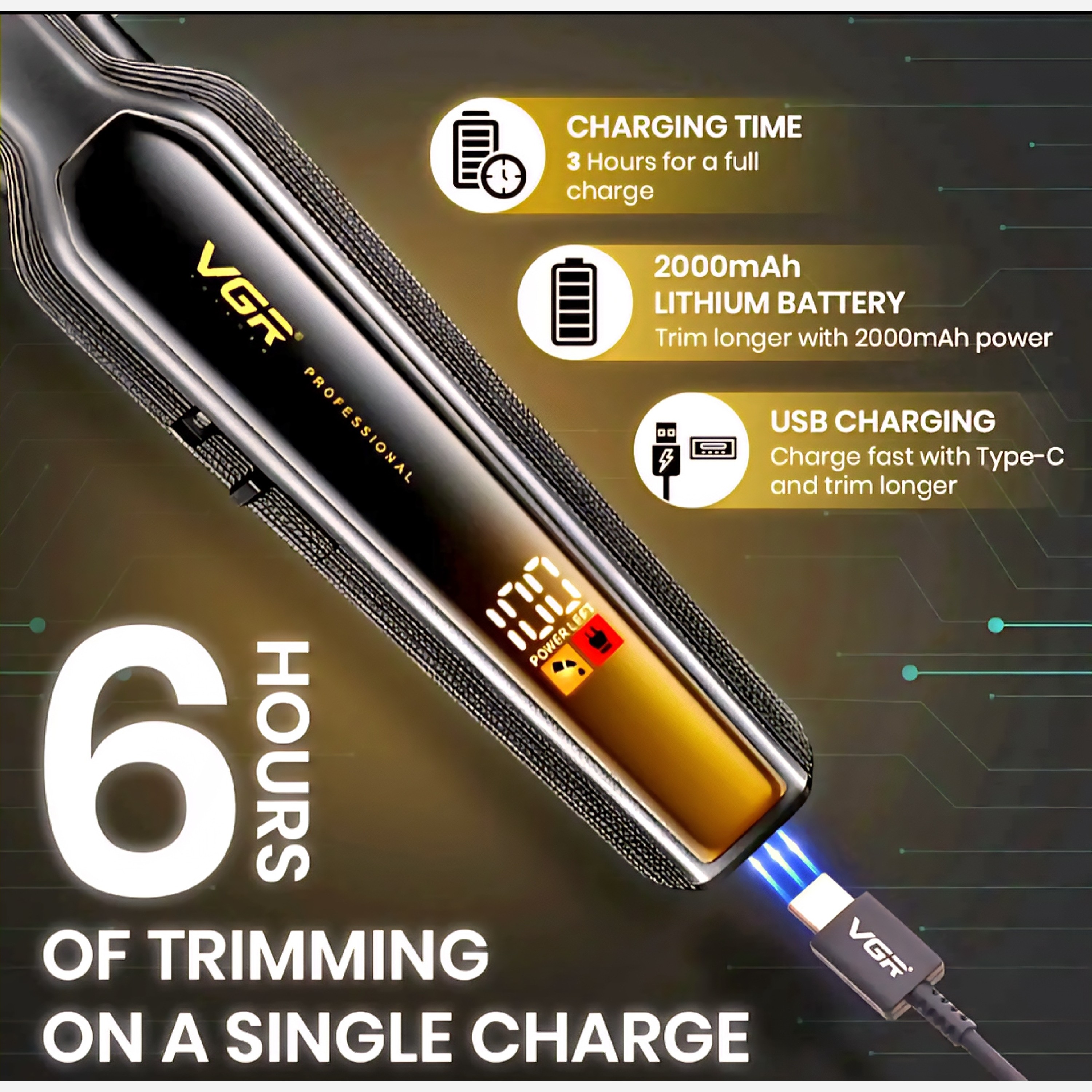خط زن صفر زن وی جی آر V-930