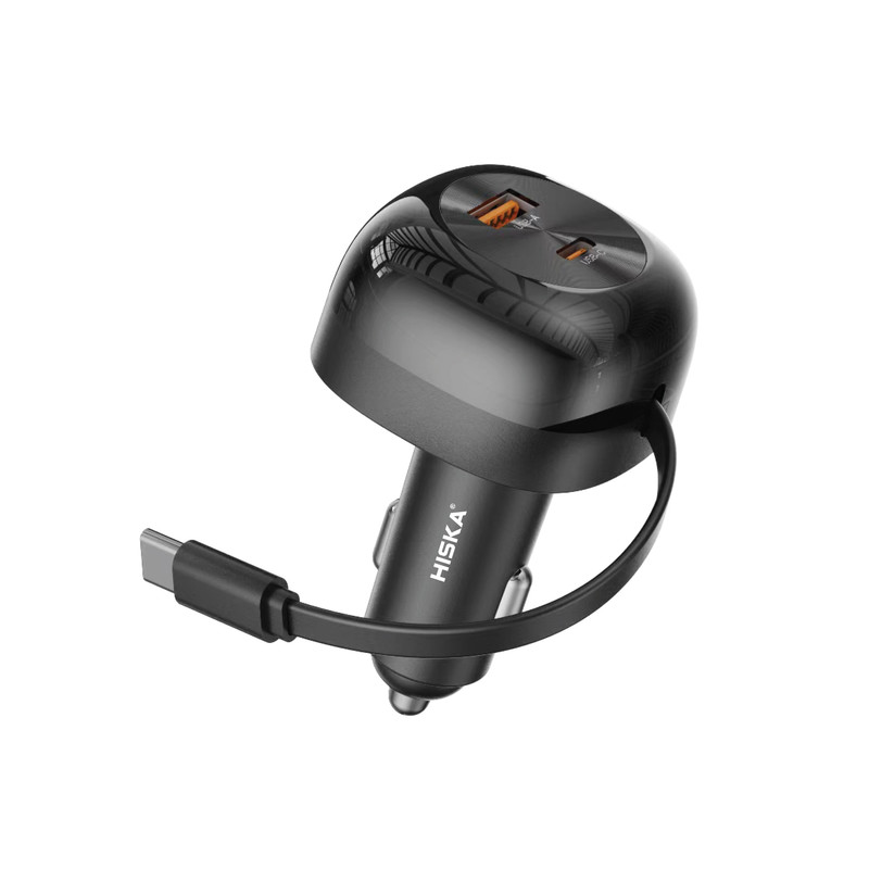 شارژر فندکی 62 وات هیسکا مدل HCC-336