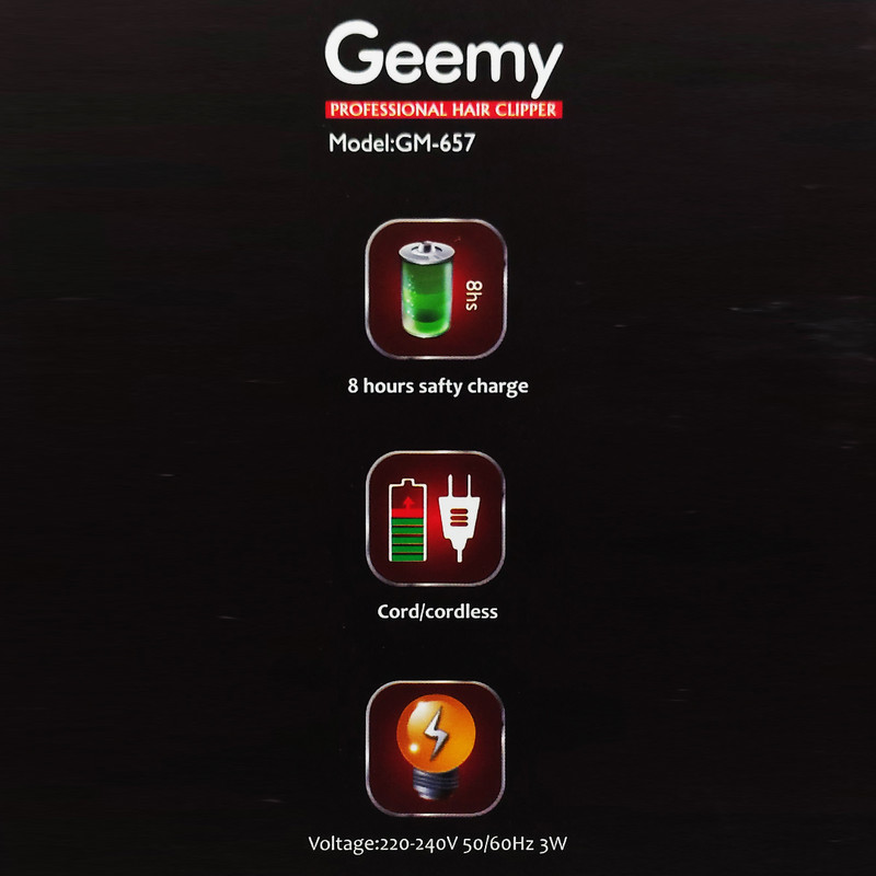 ماشین اصلاح موی سر و صورت مدل GM - 657