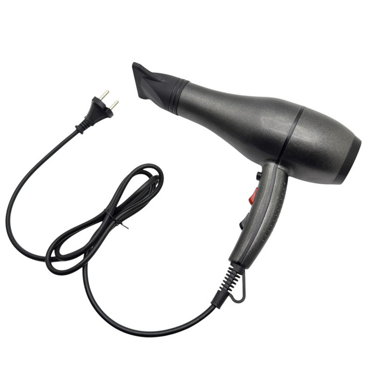 سشوار خانگی مدل RC-2024 با موتور AC، توان 9000 وات، تنظیم دما و سرعت در دو حالت، سری صافکننده، همراه با متمرکزکننده باریک، وزن 650 گرم