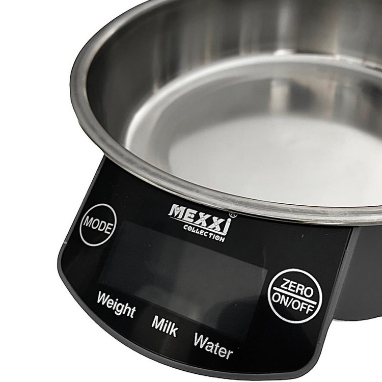 ترازو آشپزخانه دیجیتال مکسی مدل scale-666-a حداکثر ظرفیت قابل اندازهگیری 5 کیلوگرم با دقت اندازهگیری 1 گرم