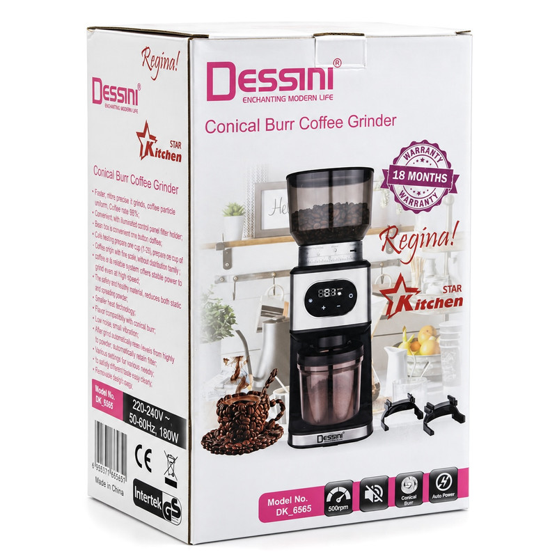 آسیاب قهوه 180 وات 320 گرم دسینی مدل DK-6565