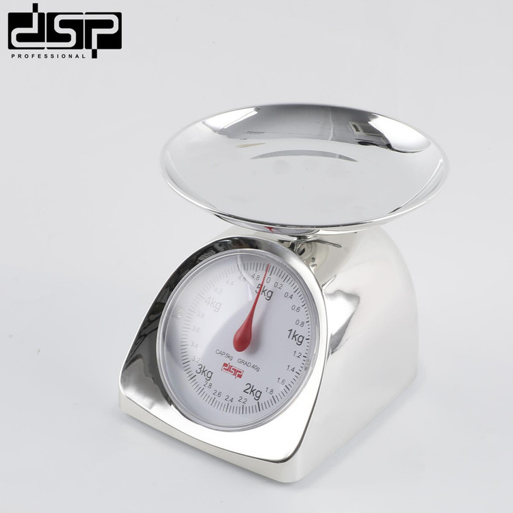 ترازو آشپزخانه آنالوگ دی اس پی مدل KD7040 حداکثر ظرفیت قابل اندازهگیری 5 کیلوگرم با دقت اندازهگیری 0.04 گرم