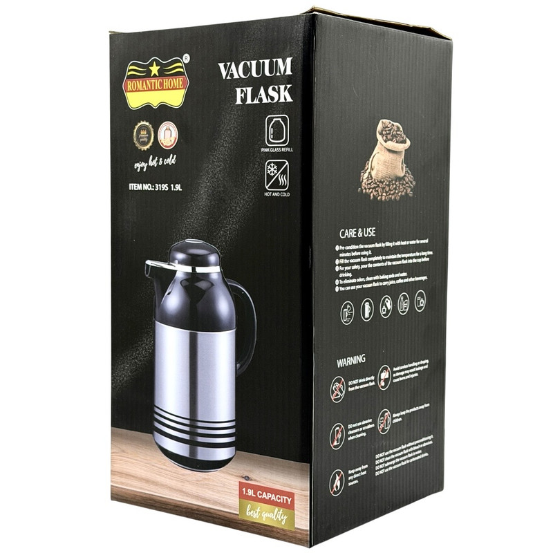 فلاسک رمانتیک هوم مدل 319 گنجایش 1.9 لیتر