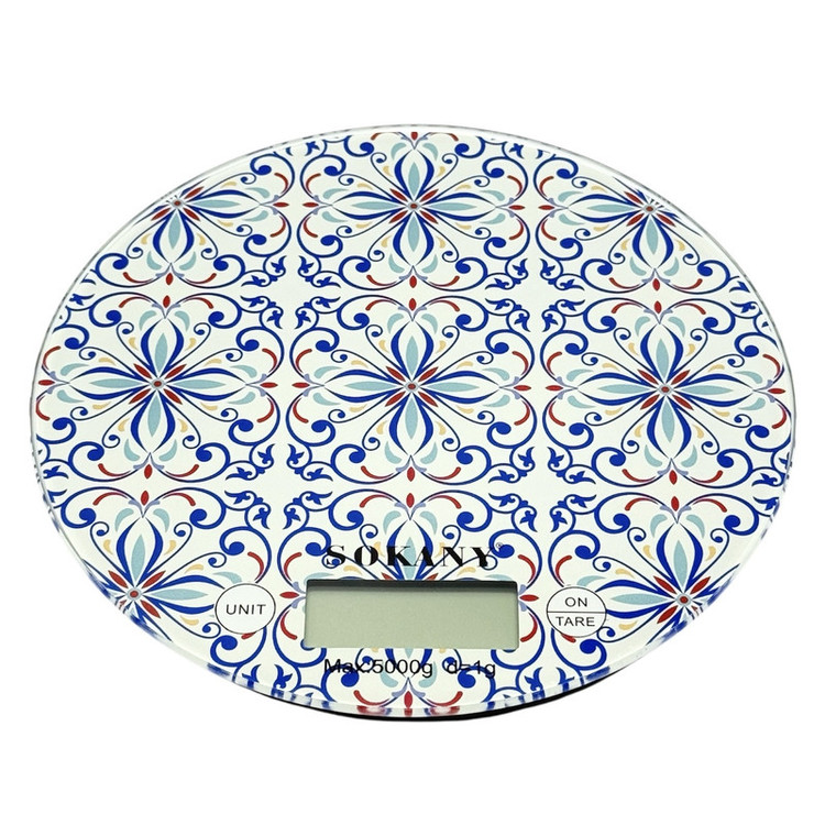 ترازو آشپزخانه دیجیتال سوکانی مدل SK-19033 حداکثر ظرفیت قابل اندازهگیری 5 کیلوگرم با دقت اندازهگیری 1 گرم