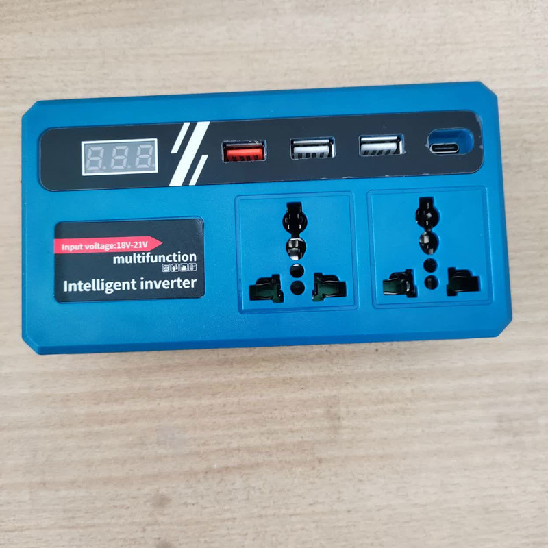 اینورتر شارژی تک فاز مدل 21V-TO-220V ظرفیت 0.15 کیلو وات