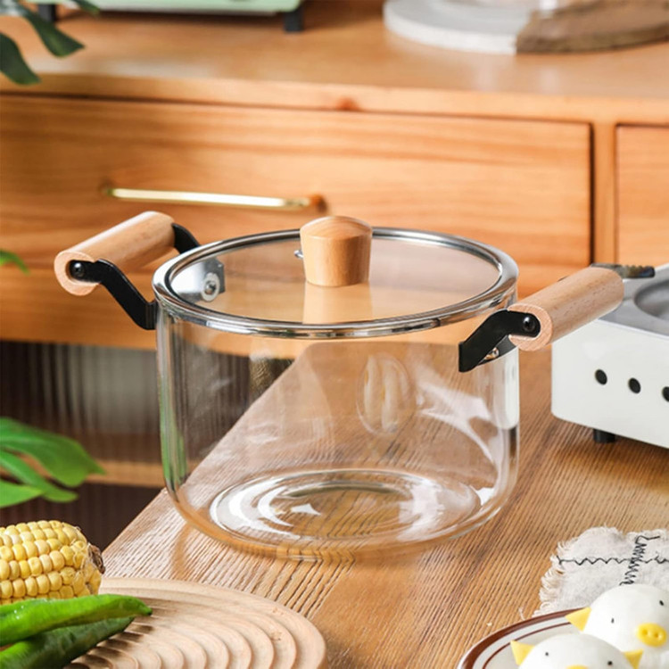قابلمه پیرکس مدل شیشه ای کد 1369n 2 4500 سایز 20