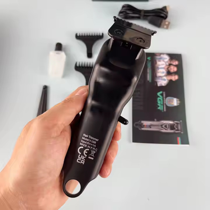 ماشین اصلاح موی سر و صورت شارژی وی جی ار مدل v-298