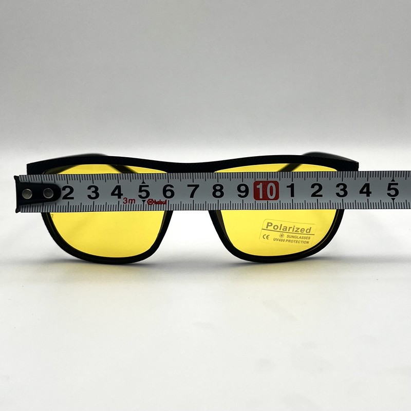 عینک شب زنانه و مردانه مربعی پلاریزه UV 400 مدل WX27