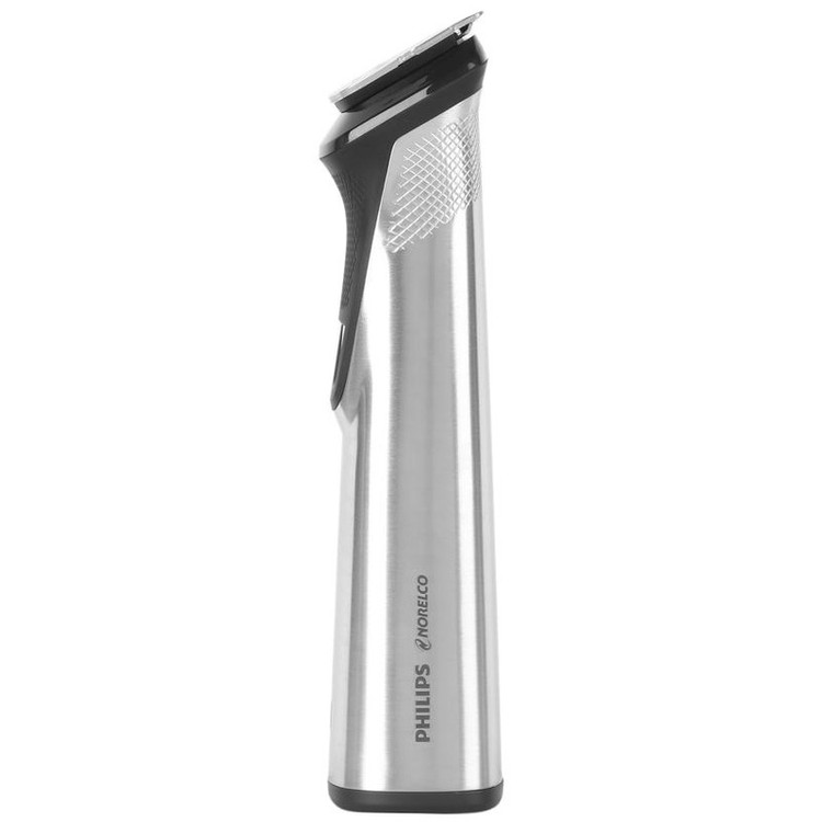 ست ماشین اصلاح موی صورت و بدن فیلیپس مدل Norelco MG7750 49 با تیغه استیل پیشرفته خودتیز شونده، مقاوم در برابر آب، شار...