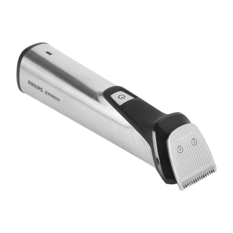 ست ماشین اصلاح موی صورت و بدن فیلیپس مدل Norelco MG7750 49 با تیغه استیل پیشرفته خودتیز شونده، مقاوم در برابر آب، شار...