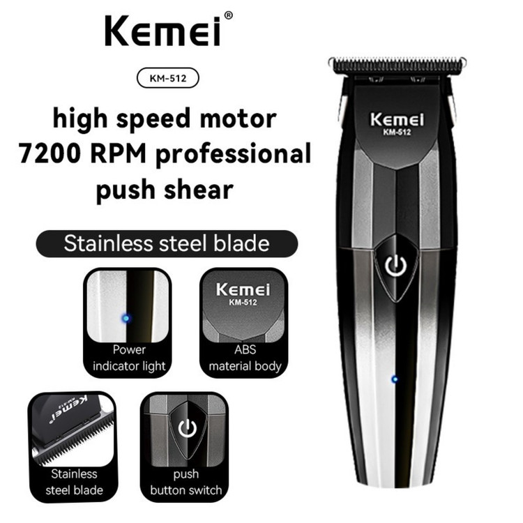 ماشین اصلاح موی سر و صورت شارژی کیمی مدل KM-512
