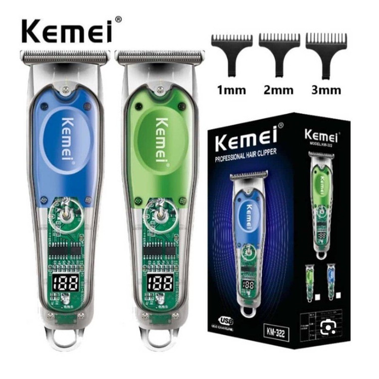 ماشین اصلاح موی صورت کیمی مدل KM - 322