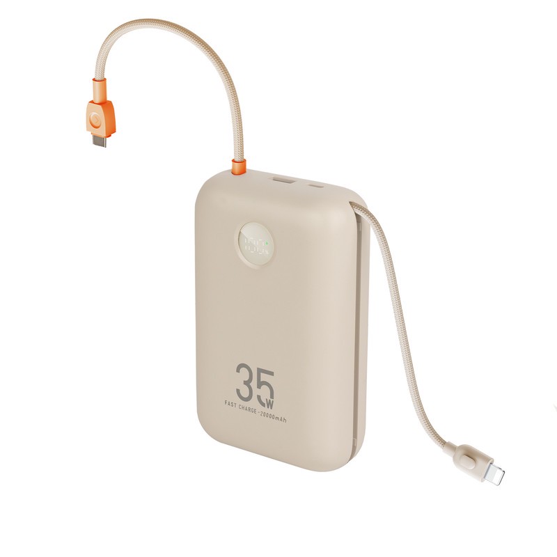 پاوربانک 35 وات هیسکا مدل HP-228PD ظرفیت 20000 میلی آمپرساعت