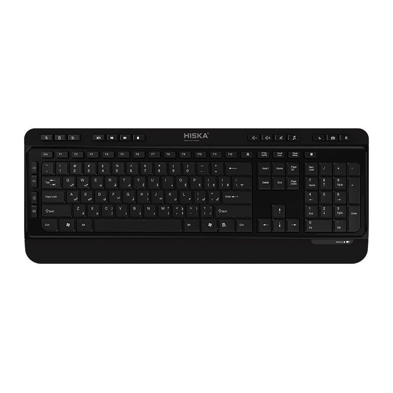 کیبورد بی سیم هیسکا مدل HX-KE235W
