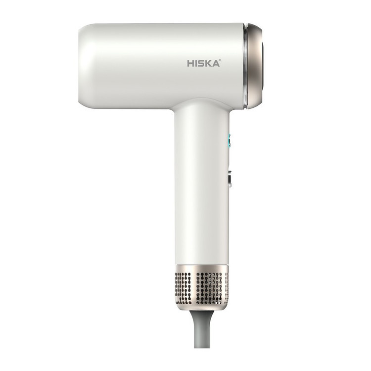 سشوار حرفه ای هیسکا مدل H5256 با موتور BLDC 110,000 دور در دقیقه، توان 1800 وات، فناوری یون منفی، کنترل هوشمند دما، ت...