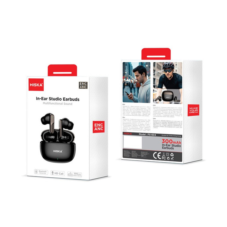هدفون بلوتوثی هیسکا مدل FX-604
