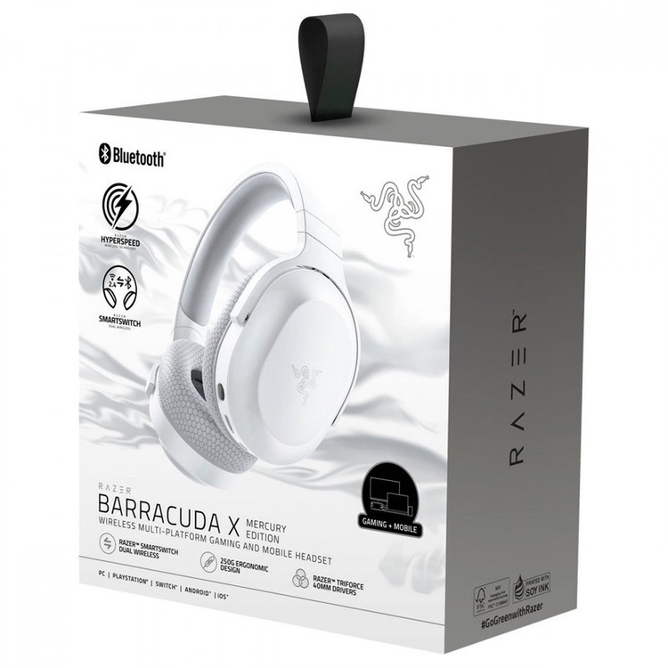 هدفون مخصوص بازی بی سیم ریزر مدل Barracuda X 2022 Mercury Edition