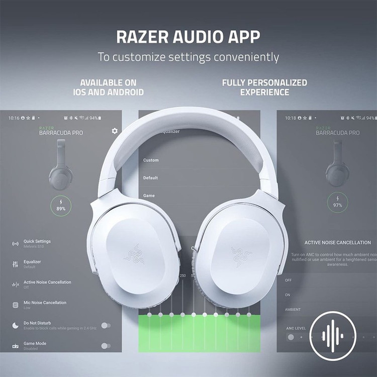 هدفون مخصوص بازی بی سیم ریزر مدل Barracuda X 2022 Mercury Edition