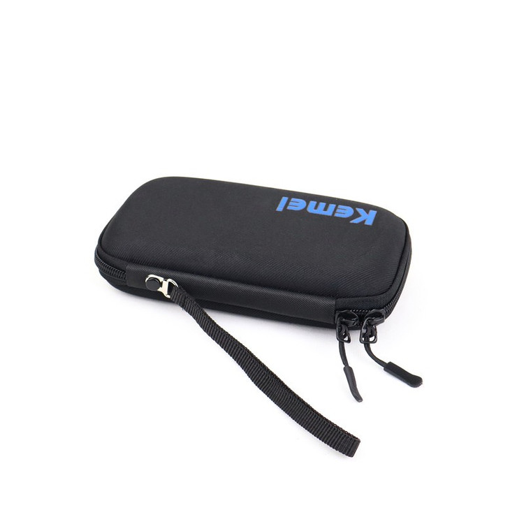 ماشین اصلاح موی سر و صورت کیمی مدل KM-5027 Professional با تیغه تیتانیوم پیشرفته، باتری لیتیوم یون 1400 میلی آمپر، شا...