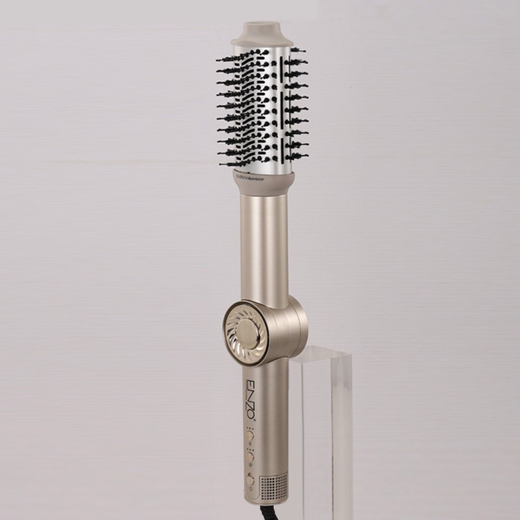 سشوار حرفه ای برس دار انزو پروفیشینال مدل EN-6208 با توان 1500 وات، موتور BLDC، تنظیم دما و سرعت سه حالته، 8 سری متنو...