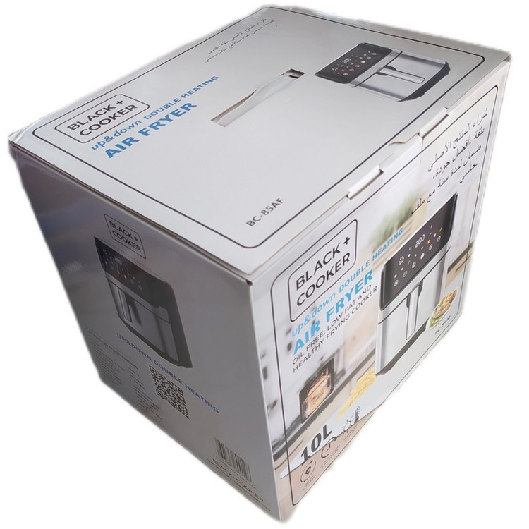 سرخ کن 10 لیتر بلک کوکر مدل بدون روغن دو المنته کد BC-85AF